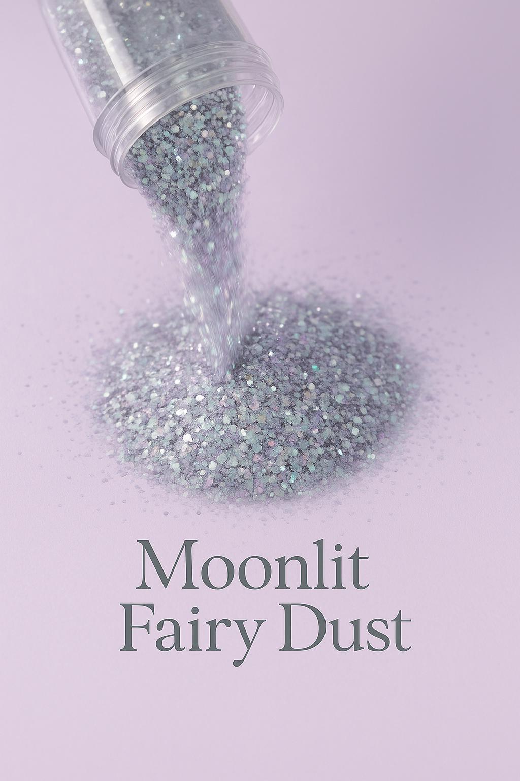 Moonlit Fairy Dust Iridescent Craft Glitter | Light Purple Holographic Glitter for Tumblers, Resin & More